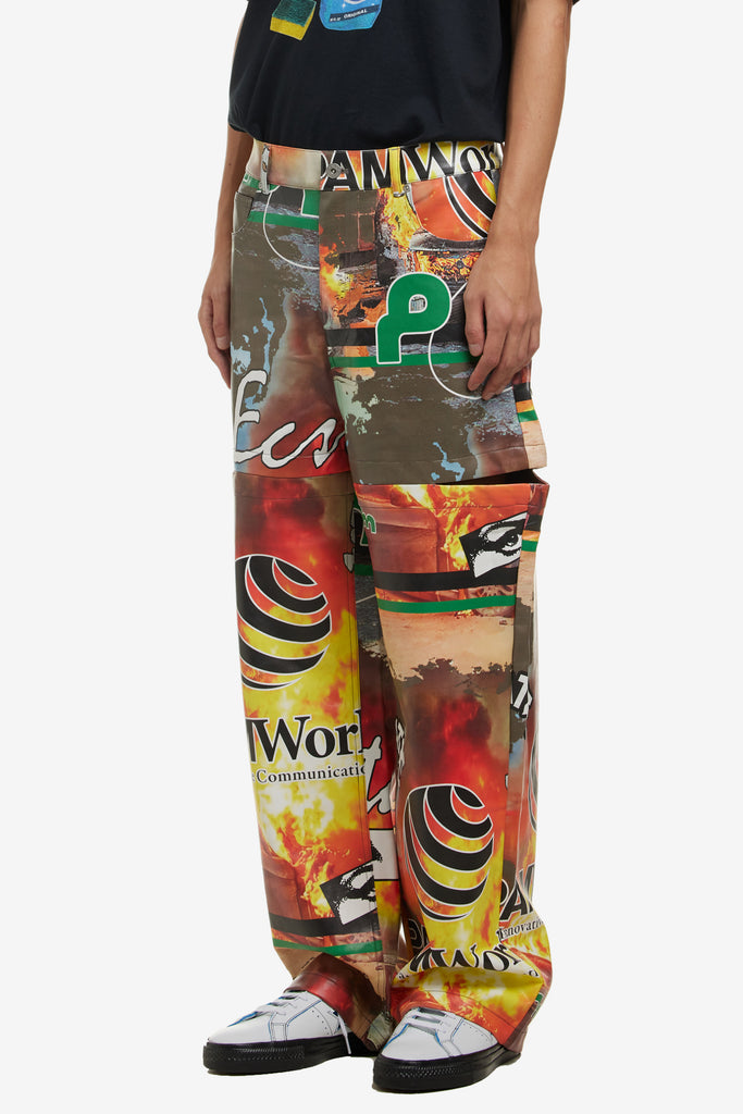 P.A.M. RACING VINYL AWA PANT - WORKSOUT WORLDWIDE