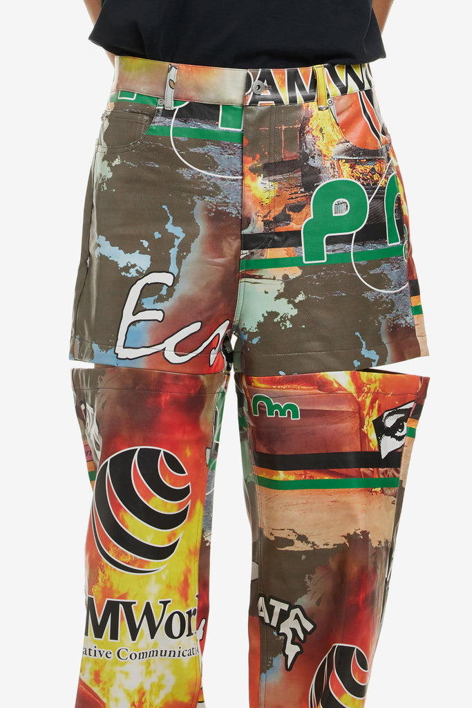 P.A.M. RACING VINYL AWA PANT - WORKSOUT WORLDWIDE