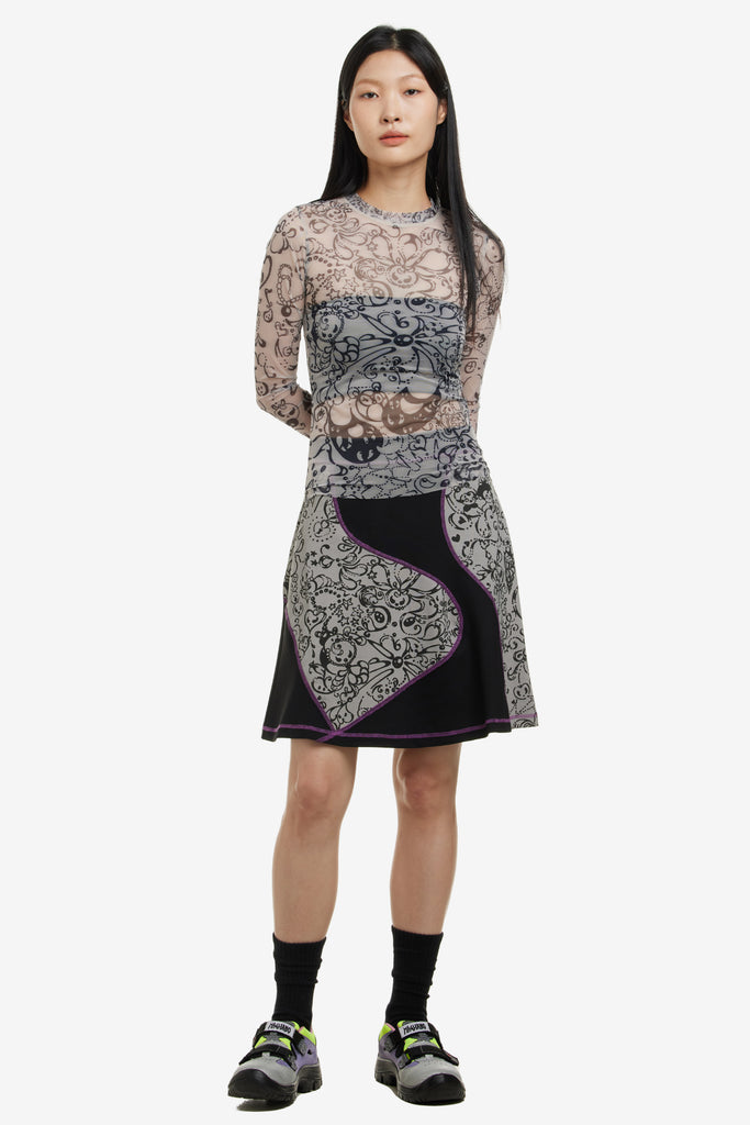COCO STAR X P.A.M. WAVE PANEL SKIRT - WORKSOUT WORLDWIDE