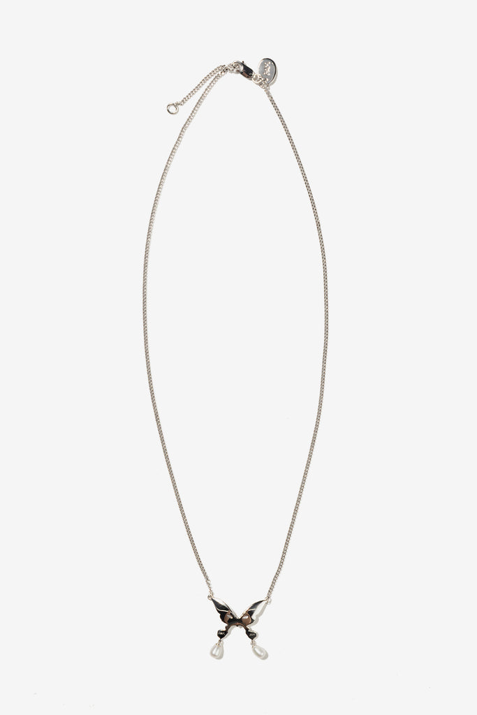 PEARL DROP ALIEN KISS NECKLACE CPL - WORKSOUT WORLDWIDE