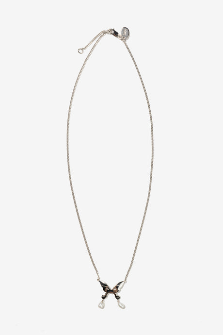 PEARL DROP ALIEN KISS NECKLACE CPL