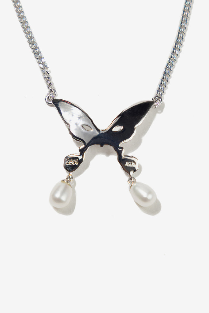 PEARL DROP ALIEN KISS NECKLACE CPL - WORKSOUT WORLDWIDE