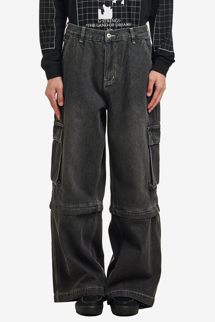 RATCHET WIDE LEG JEANS - WORKSOUT WORLDWIDE
