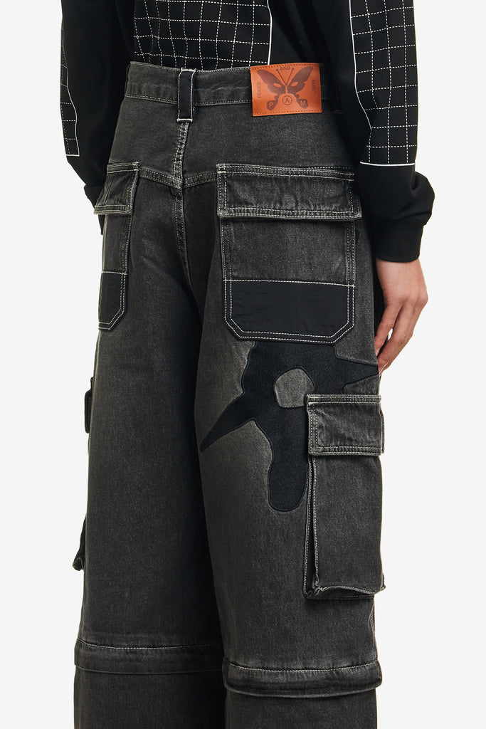 RATCHET WIDE LEG JEANS - WORKSOUT WORLDWIDE