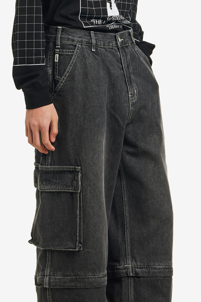 RATCHET WIDE LEG JEANS - WORKSOUT WORLDWIDE