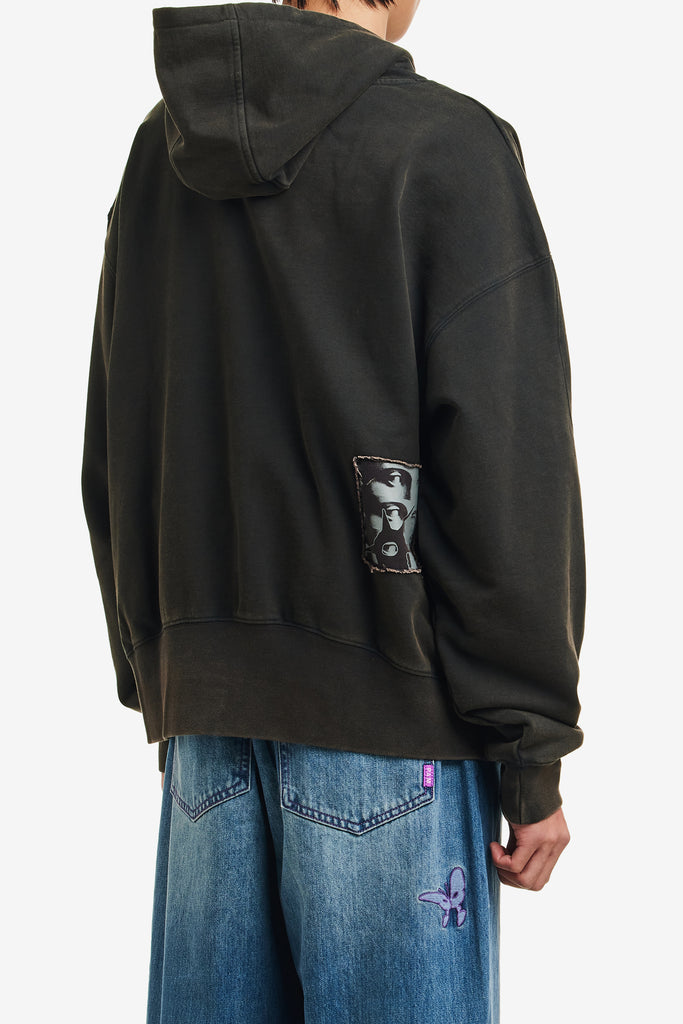 POST WORK ZIP THRU HOODED SWEAT - WORKSOUT WORLDWIDE