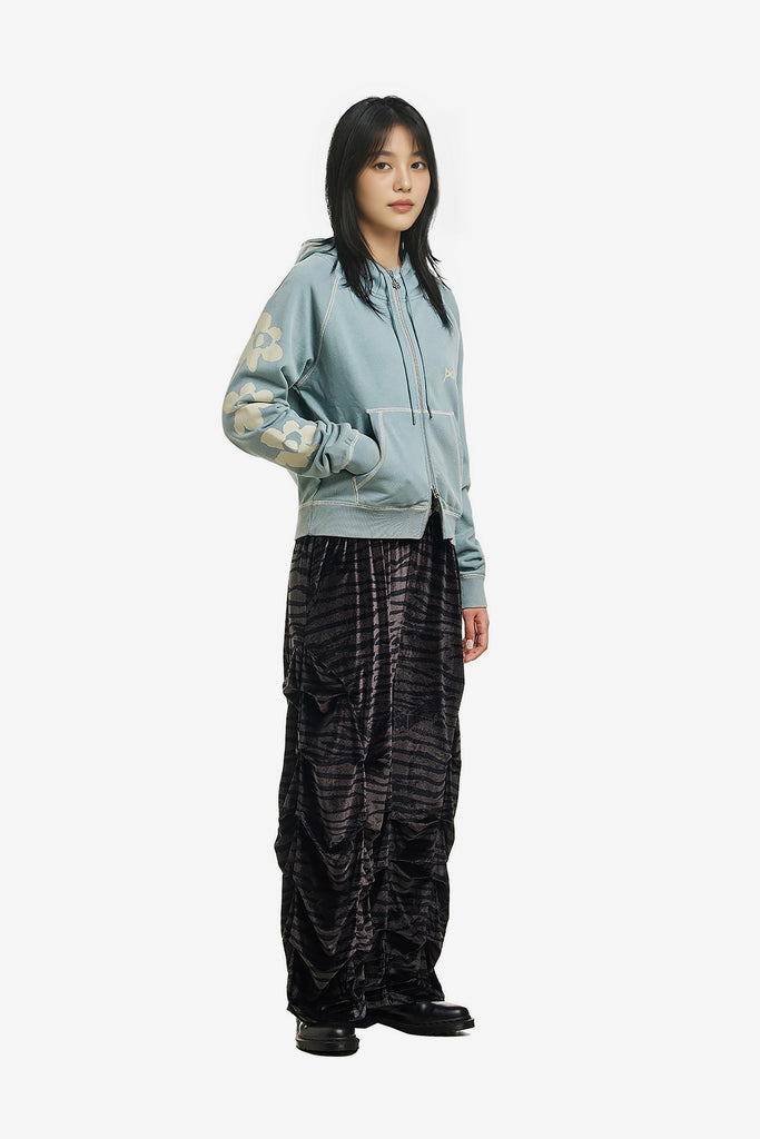 FALLING STAR CROPPED SWEAT - WORKSOUT WORLDWIDE