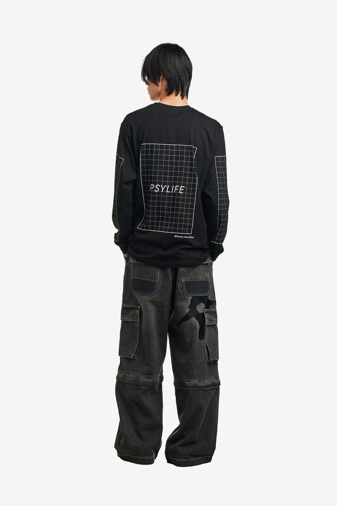 LS TEE - GRIDS - WORKSOUT WORLDWIDE