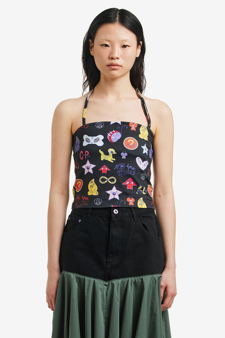 COCO HALTER NECK TOP