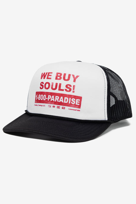 WE BUY SOULS TRUCKER HAT