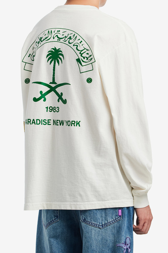 GOD BLESS PARADISE LS TEE - WORKSOUT WORLDWIDE