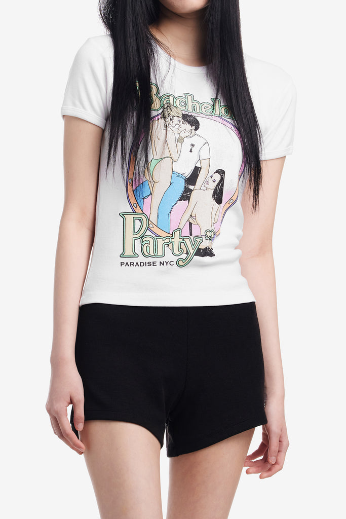 BACHELOR PARTY BABY TEE - WORKSOUT WORLDWIDE