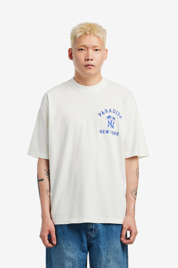 NY PALM LOGO SS TEE - WORKSOUT WORLDWIDE