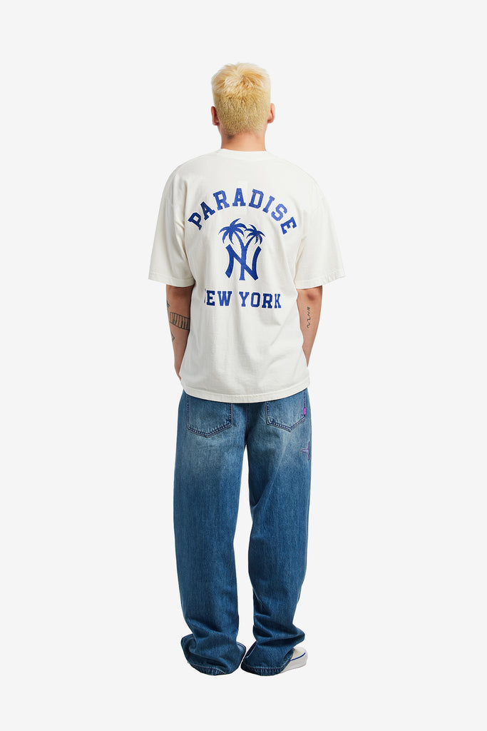 NY PALM LOGO SS TEE - WORKSOUT WORLDWIDE