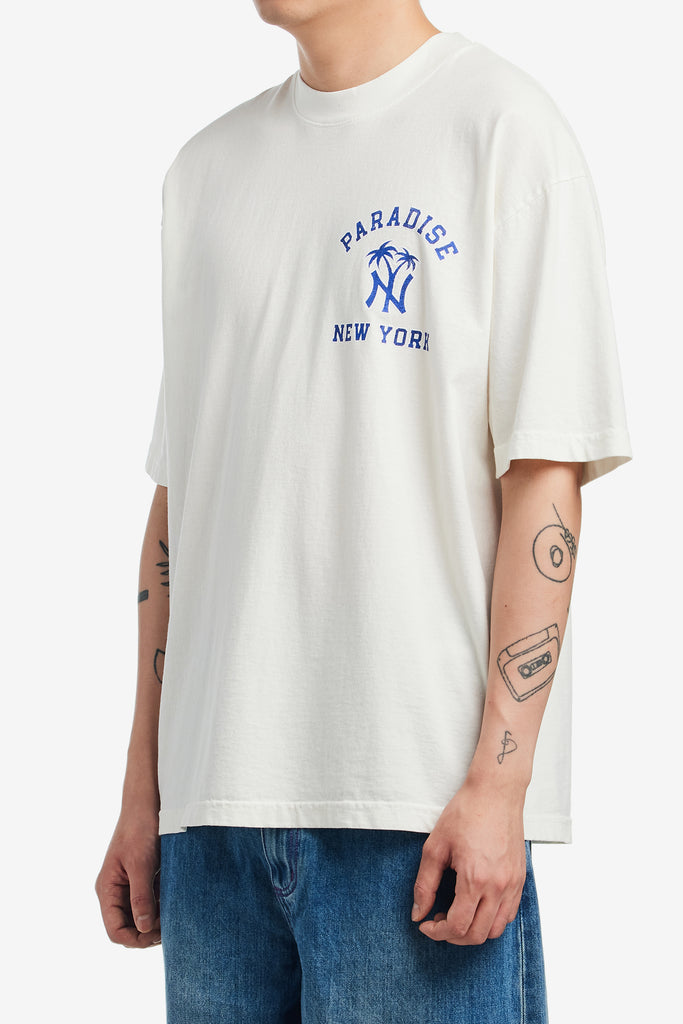 NY PALM LOGO SS TEE - WORKSOUT WORLDWIDE