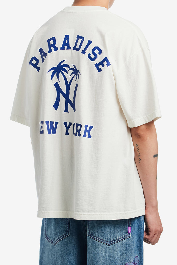 NY PALM LOGO SS TEE - WORKSOUT WORLDWIDE