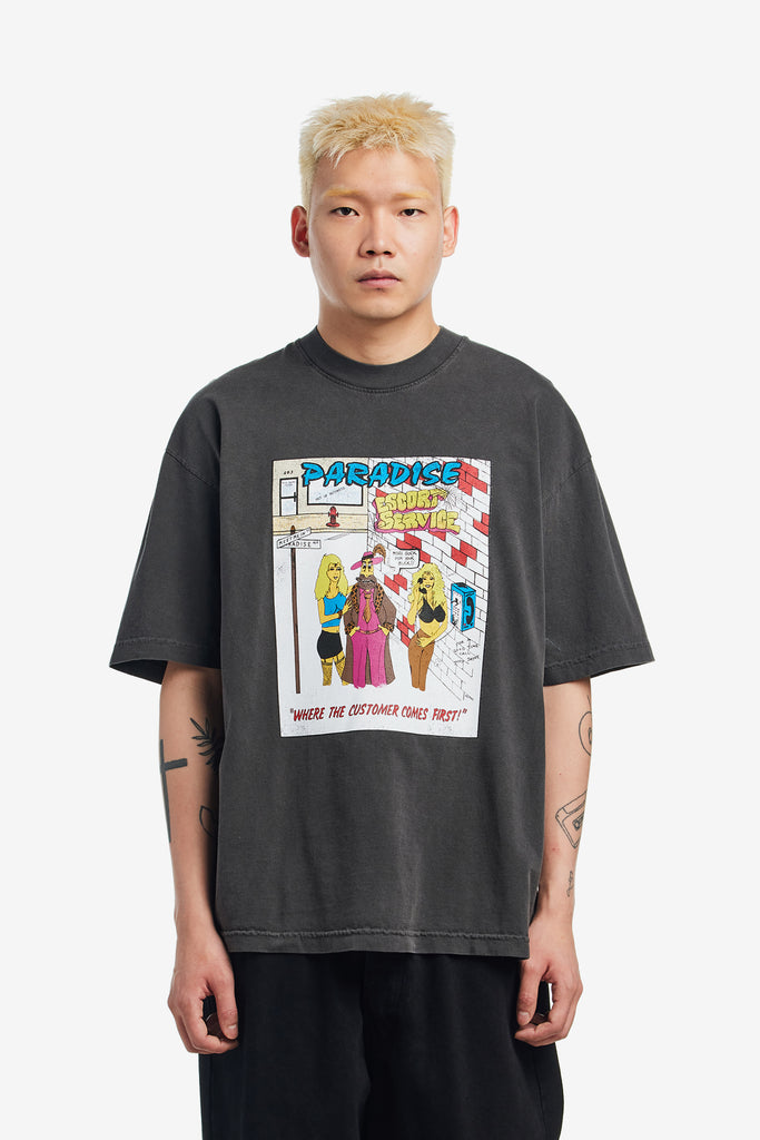 ESCORT SERVICE SS TEE - WORKSOUT WORLDWIDE