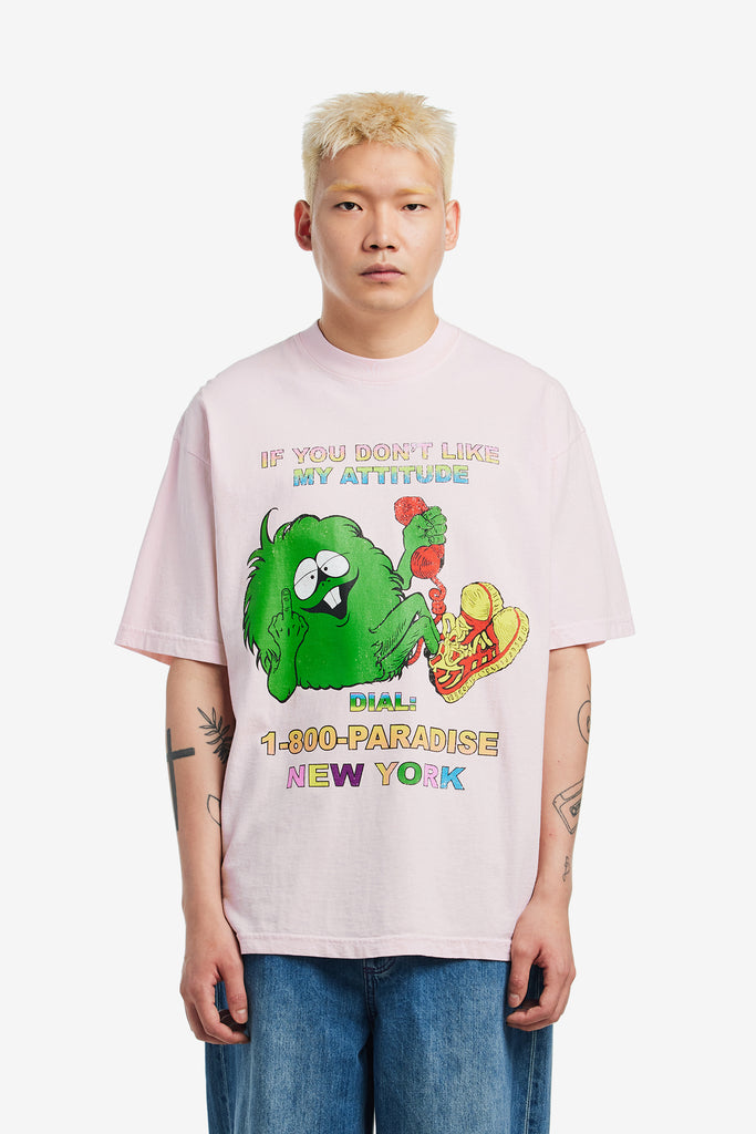 ATTITUDE SS TEE - WORKSOUT WORLDWIDE