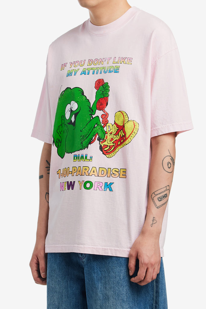ATTITUDE SS TEE - WORKSOUT WORLDWIDE