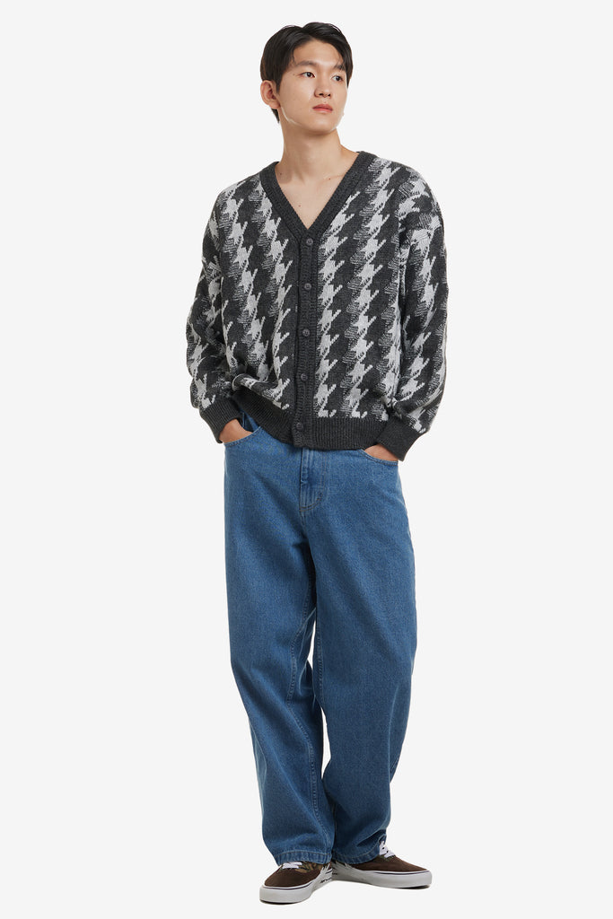 LOUIS CARDIGAN HOUNDSTOOTH - WORKSOUT WORLDWIDE