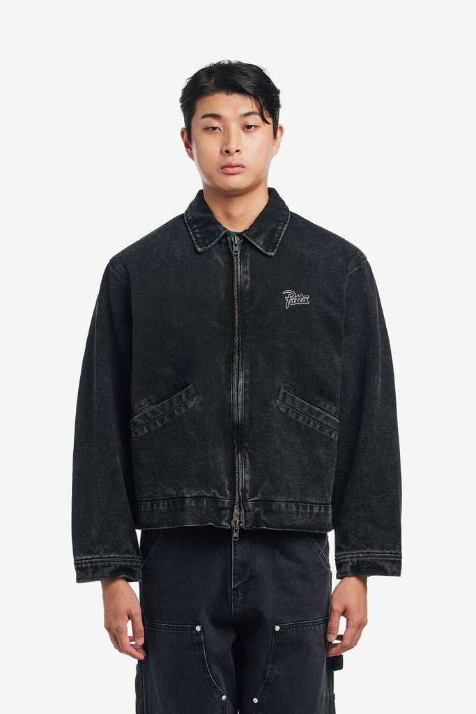 WASHED CANVAS JACKET - WORKSOUT WORLDWIDE