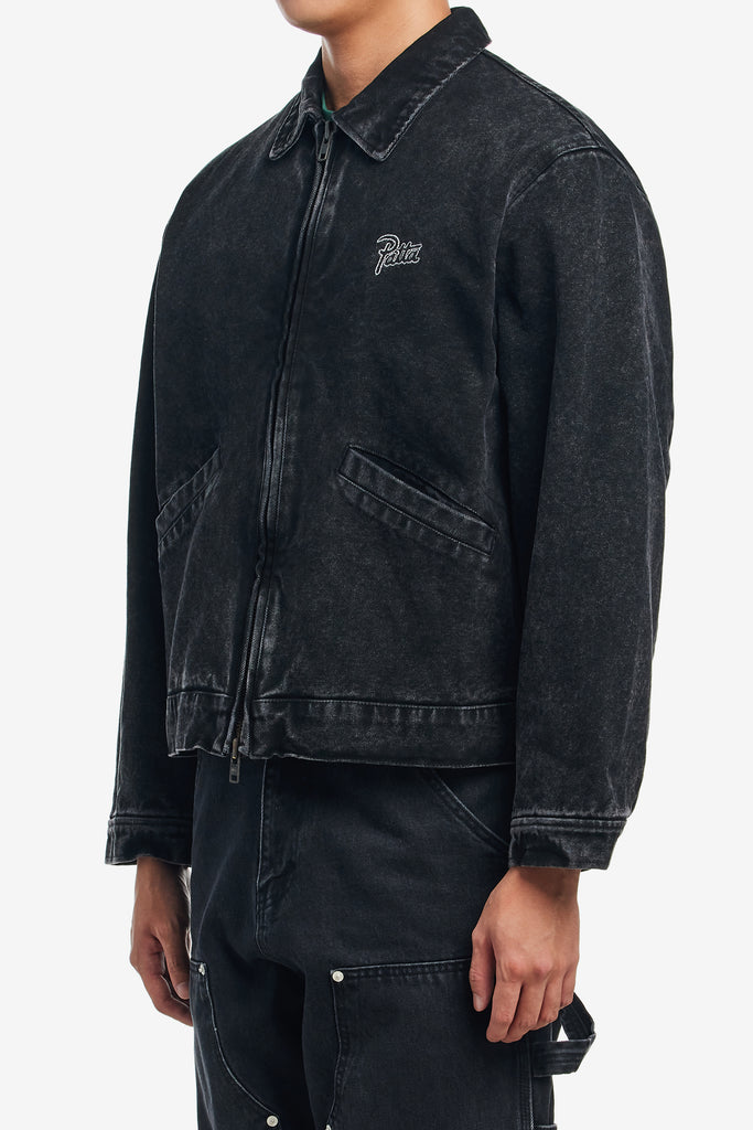 WASHED CANVAS JACKET - WORKSOUT WORLDWIDE