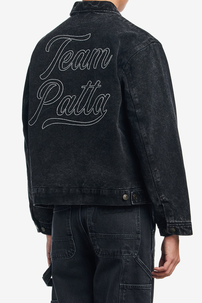 WASHED CANVAS JACKET - WORKSOUT WORLDWIDE