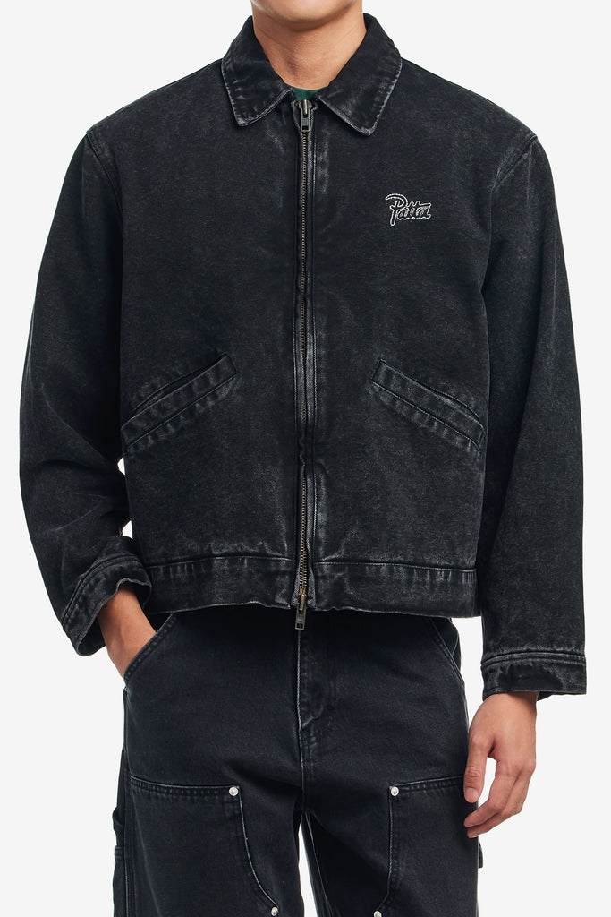 WASHED CANVAS JACKET - WORKSOUT WORLDWIDE