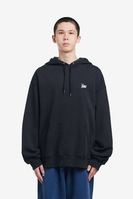 EMBROIDERED FIRE PANTHER HOODED SWEATER