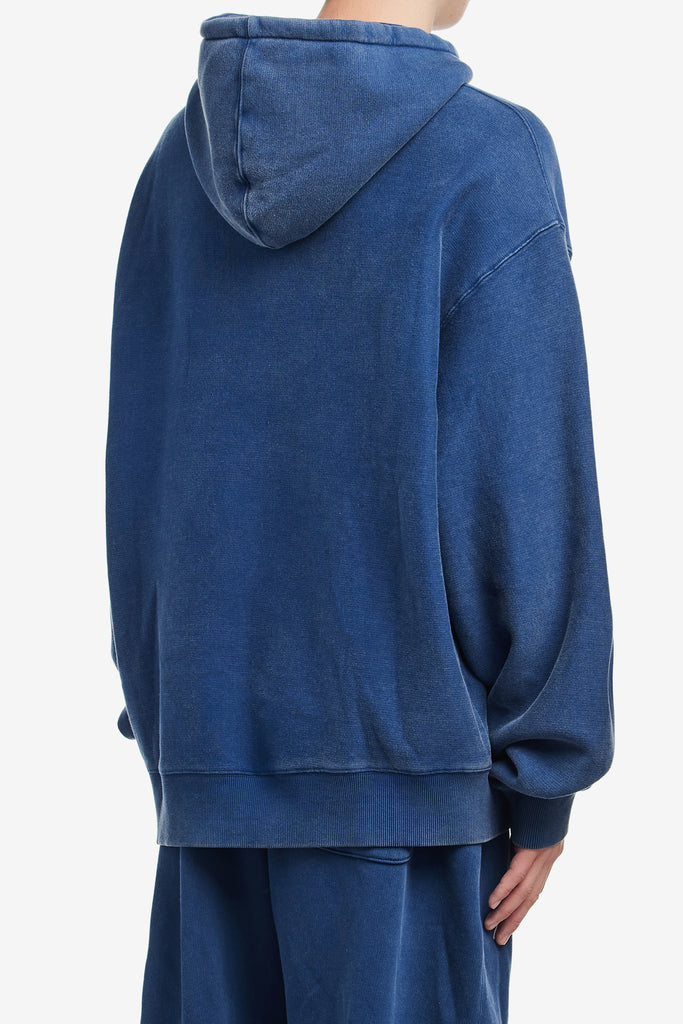 CLASSIC ACID WASHED HOODED SWEATER - WORKSOUT WORLDWIDE