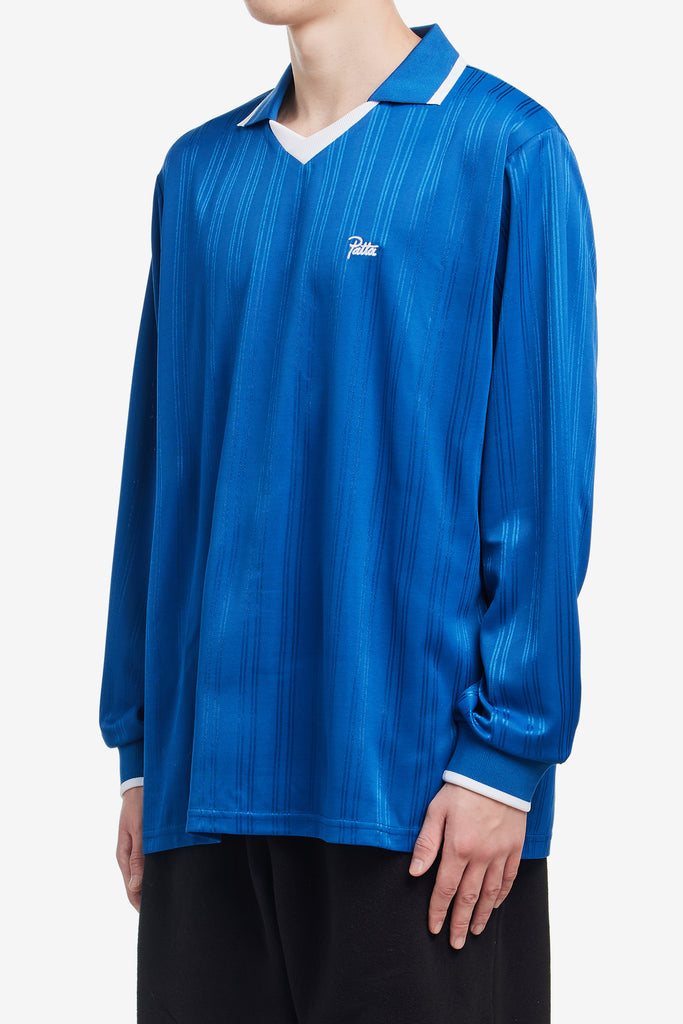 JACQUARD STRIPED LONG SLEEVE JERSEY - WORKSOUT WORLDWIDE