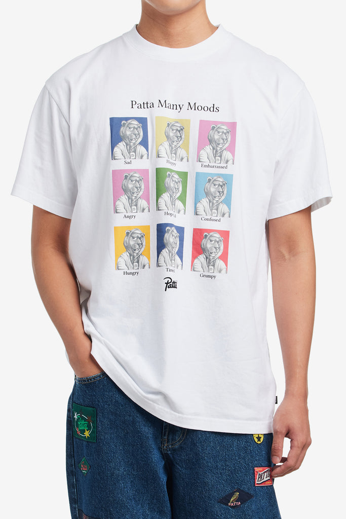 MANY MOODS T-SHIRT - WORKSOUT WORLDWIDE