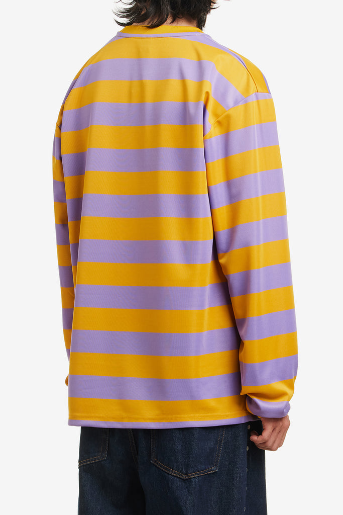 STRIPED LONGSLEEVE FOOTBALL JERSEY - WORKSOUT WORLDWIDE