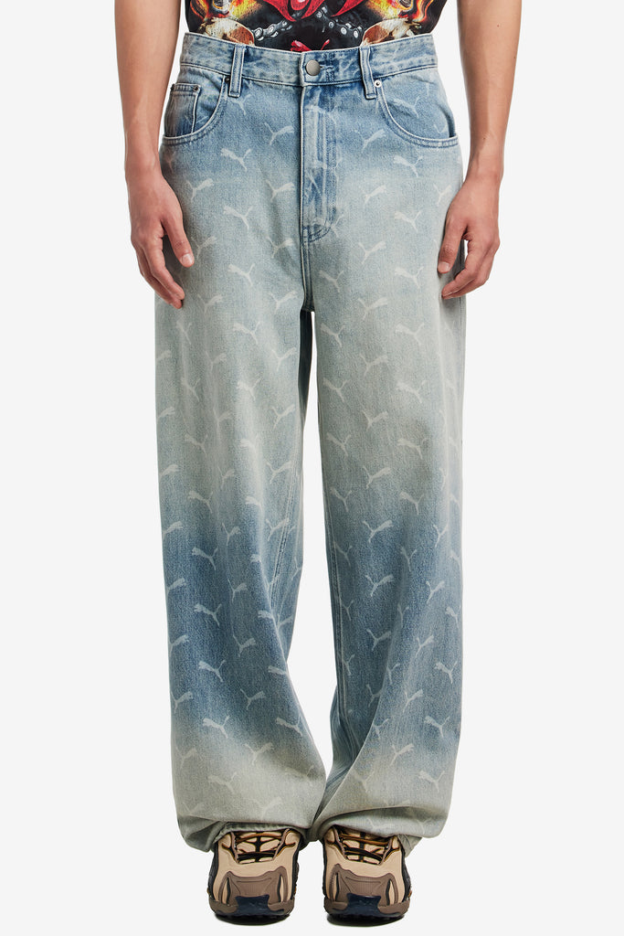X A$AP ROCKY LASER MONOGRAM DENIM - WORKSOUT WORLDWIDE