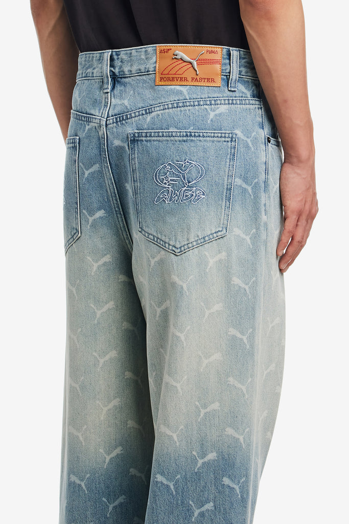 X A$AP ROCKY LASER MONOGRAM DENIM - WORKSOUT WORLDWIDE