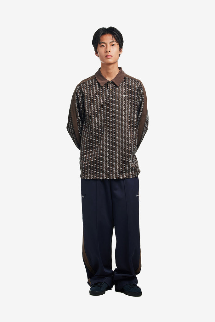 X JJJJOUND T7 LONGSLEEVE POLO - WORKSOUT WORLDWIDE