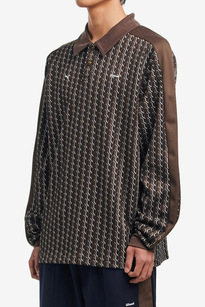 X JJJJOUND T7 LONGSLEEVE POLO - WORKSOUT WORLDWIDE