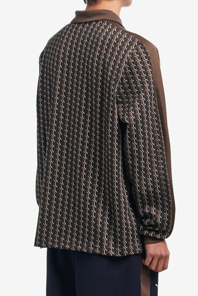 X JJJJOUND T7 LONGSLEEVE POLO - WORKSOUT WORLDWIDE