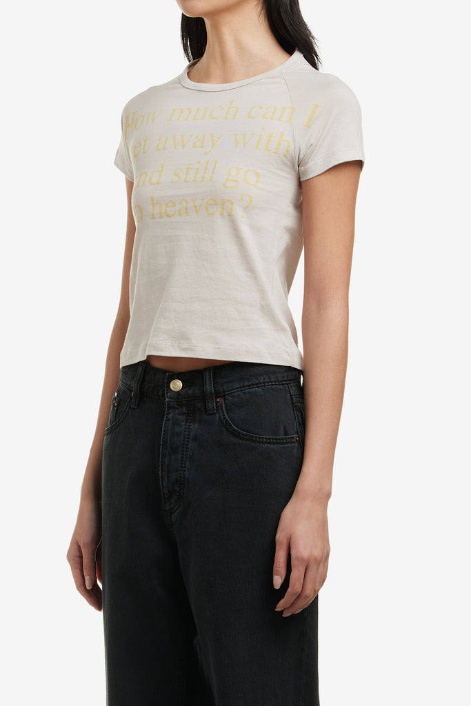HEAVEN WOMENS TEE - WORKSOUT WORLDWIDE