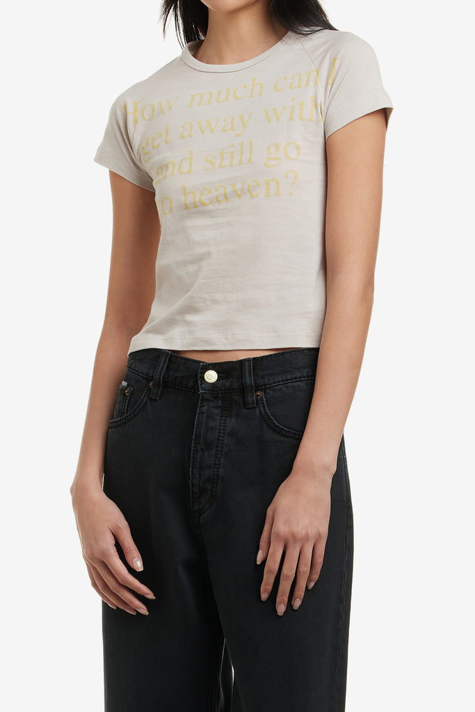 HEAVEN WOMENS TEE - WORKSOUT WORLDWIDE