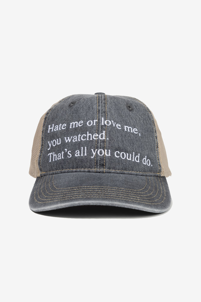 HATE ME HAT - WORKSOUT WORLDWIDE