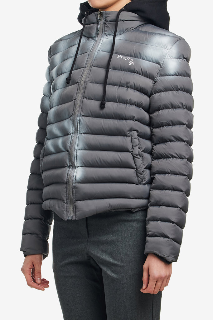 PUFFER HOODIE JACKET - WORKSOUT WORLDWIDE