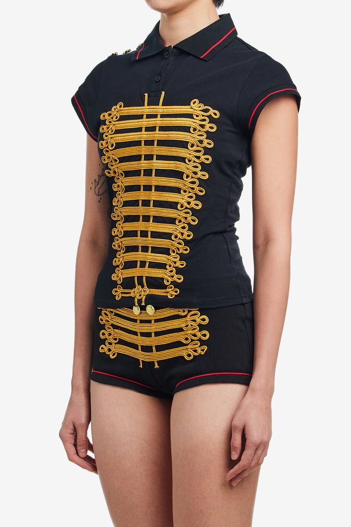 MARCHING BAND WOMENS POLO - WORKSOUT WORLDWIDE