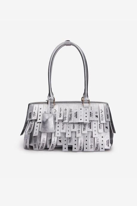 SILVER WRISTBAND BAG
