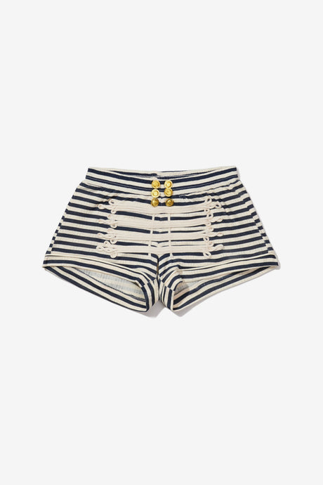 HARBOR STRIPE WOMEN'S SHORTS