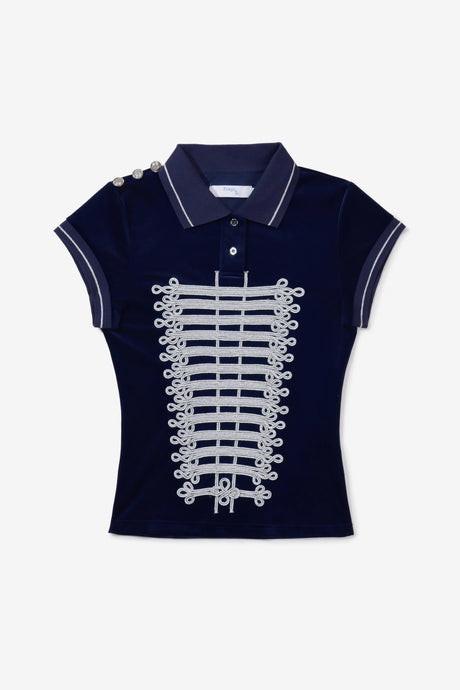 MIDNIGHT BLUE WOMEN'S TOP