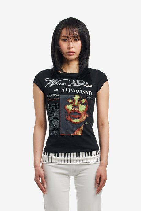 WOMEN ARE AN ILLUSION TEE