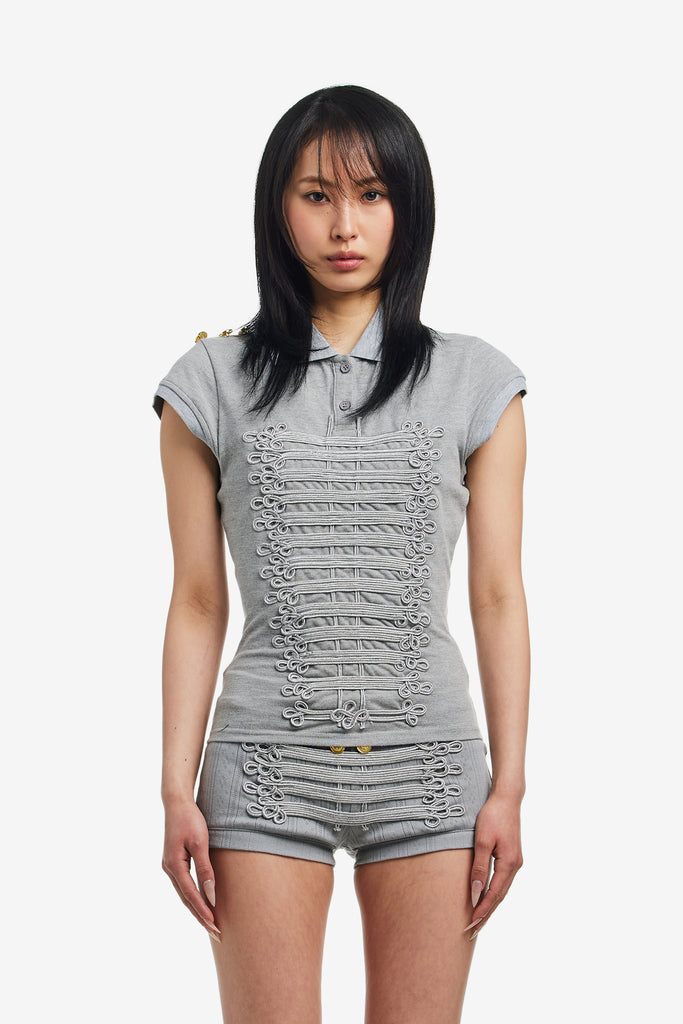 MARCHING BAND POLO GREY | WORKSOUT WORLDWIDE