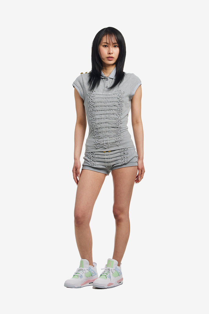 MARCHING BAND POLO GREY | WORKSOUT WORLDWIDE