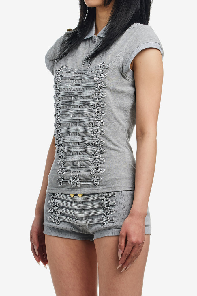 MARCHING BAND POLO GREY | WORKSOUT WORLDWIDE